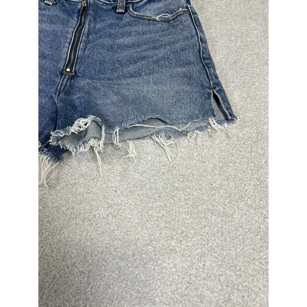 Abercrombie and Fitch‎ Women's Annie High Rise Shorts Blue Size 00
